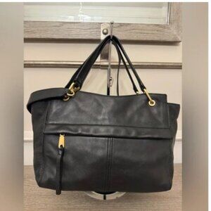 Cole Haan Black Leather Bag, Crossbody Strap - BAG SALE!